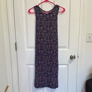 Vintage 90s Disorderly Kids Ditsy Floral Maxi Dress - Size 14.5